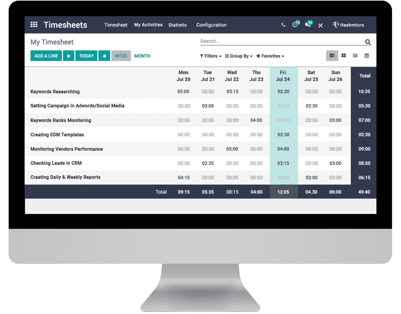 Timesheet Management System Singapore